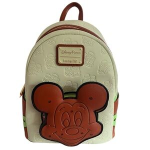 2024 Mickey Mouse Ice Cream Sandwich Loungefly Mini Backpack Disney Eats. New!